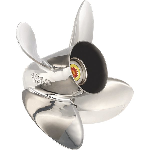 Solas HR Titan, 4-Blade Propeller For Mercury, 19in Pitch 1553-141-19